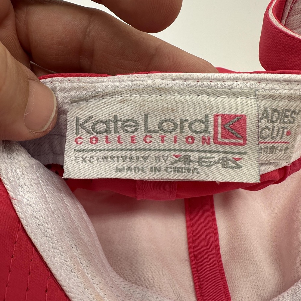 Kate Lord Hat Cap Strap Back Pink UPF 50+ Ladies Cut Adjustable Women Sun Golf - Picture 8 of 11
